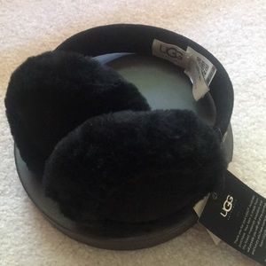 Black UGG earmuffs